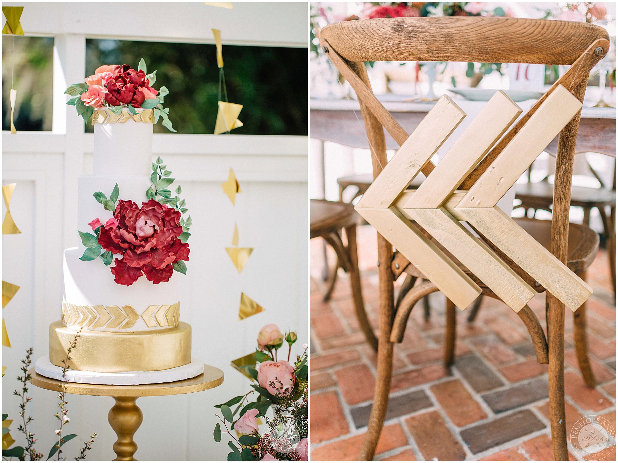 Wedding Cake at Cypress Grove Estate House Wedding