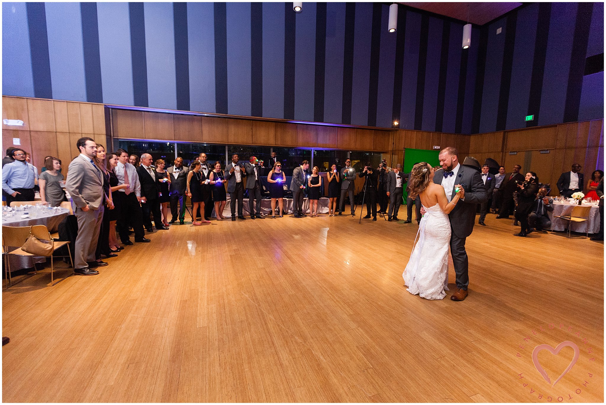 First dance at wedding reception