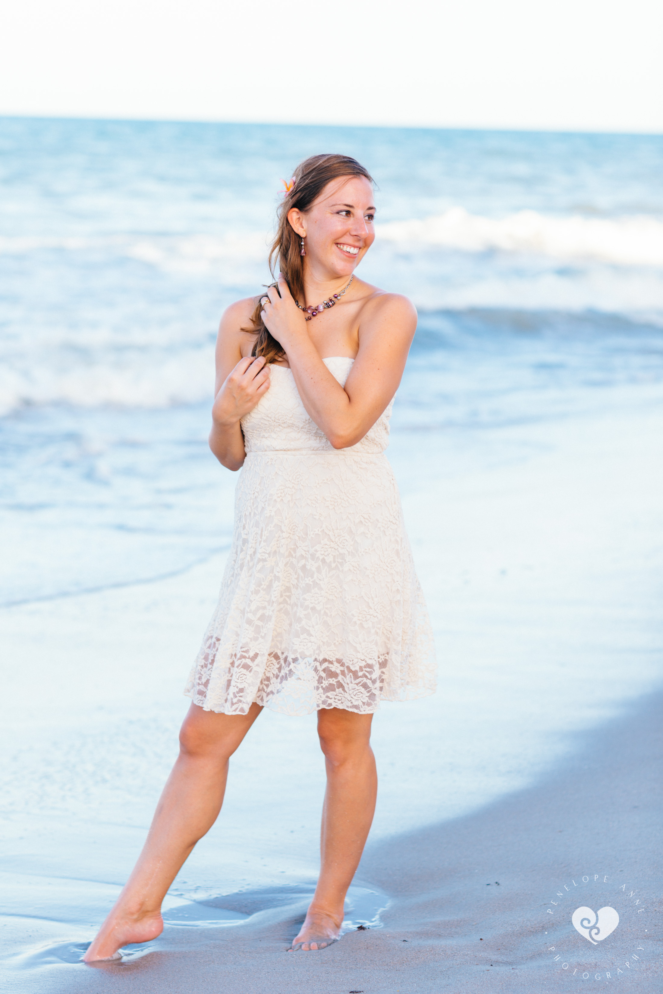 Bride at Indian Harbour Beach