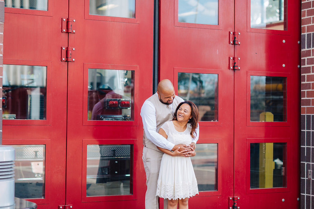 Bride and Groom in Orlando Florida