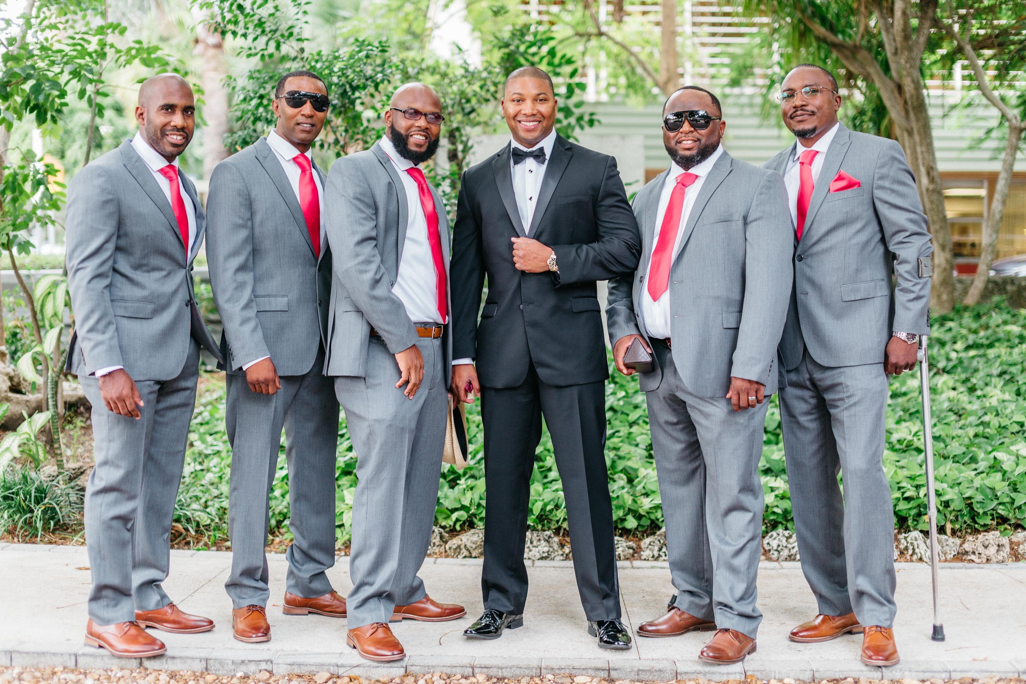 Groomsmen styling